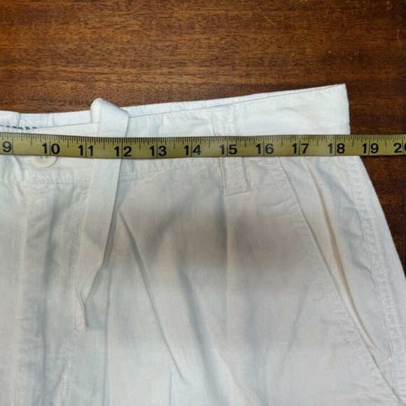 Old Navy, Men, 2 Shorts $16 Each, Beige, White, Sz L, Bermuda, Zip, Cord.! - Picture 11 of 12